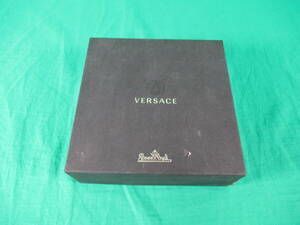 44/L149* miscellaneous goods *VERSACE Versace ashtray * boxed * unused storage goods * present condition goods 