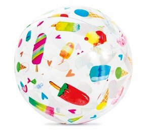  пляжный мяч 51cm цвет C INTEX 59040 пляж float море лето Inte ks Kids ребенок 