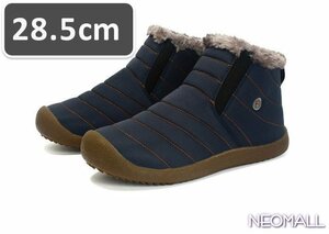  унисекс снегоступы [868] 28.5cm темно-синий мутон ботинки спортивные туфли winter ботинки обратная сторона ворсистый водонепроницаемый защищающий от холода . скользить зимний обувь хлопок обувь 