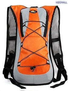  popular goods * rucksack orange hydration bag backpack water bag inserting .! cycling outdoor [378]