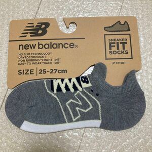 ニューバランス　newbalance ソックス　靴下　25cm-27cm 新品