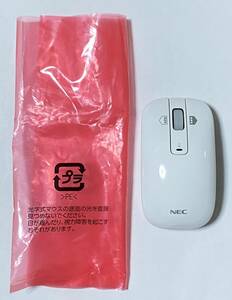 ★☆（未使用）NEC マウス MG-1625 ◇LAVIE ディスクトップPC用 ワイヤレスマウス（通電のみ確認）　