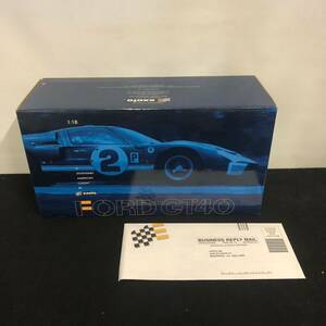 B884 き■保管品■ exoto FORD GT40 1:18 
