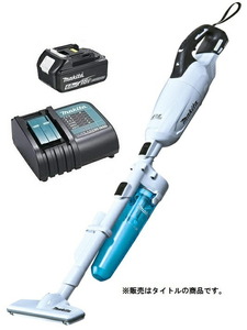 在庫 マキタ 充電式クリーナ CL280FDZCW(白)+バッテリBL1860B+充電器DC18SD付 18V対応 makita オリジナルセット品