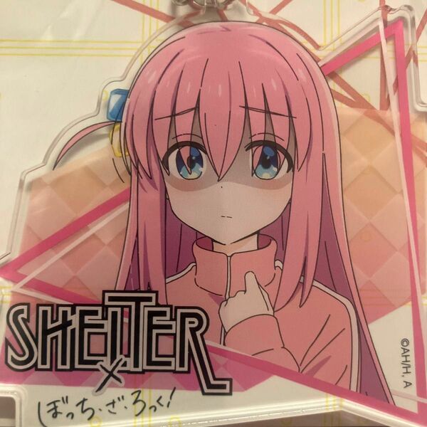 SHELTER×ぼっち・ざ・ろっく！アクリルキーホルダー後藤ひとり