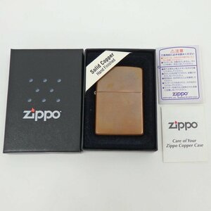 【一般中古】Zippo ジッポ/ソリッドカッパー 銅無垢 2005年/オイルライター/77