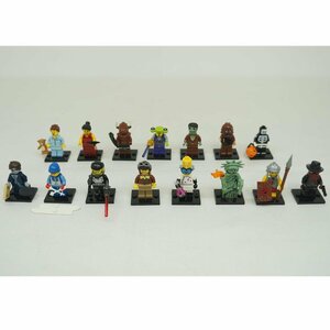 1円【ジャンク】LEGO レゴ/ミニフィギュアシリーズ 15体セット ローマの戦士 フランケンシュタイン等/09