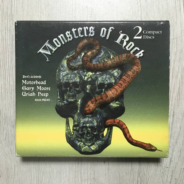 MONSTERS OF ROCK MOTORHEAD THE DAMNED URIAH HEEP GARY MOORE ANGEL WITCH TEMPEST カナダ盤