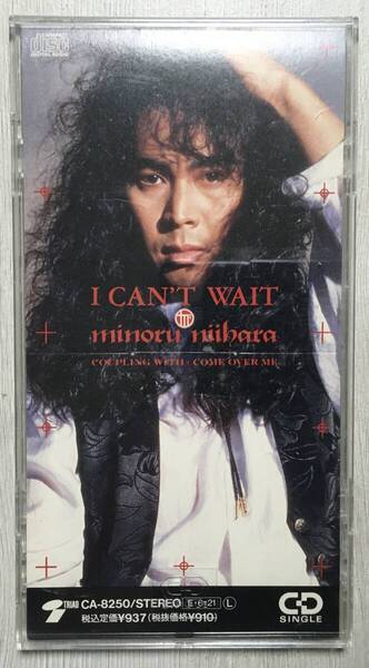 PROMO MINORU NIHARA I CAN'T WAIT ケース付き