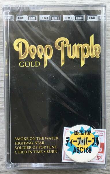 DEEP PURPLE GOLD CASSETTE TAPE THAILAND タイ製　新品未開封