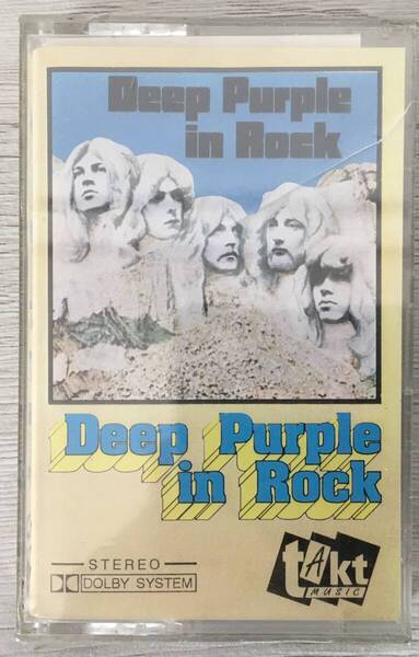 POLAND DEEP PURPLE IN ROCK CASSETTE TAPE ポーランド製 新品未開封