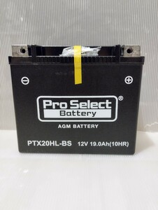 新品未使用 PTX20HL-BS AGMバッテリーYTX20L-BS YTX20HL-BS PSB052 互換