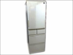  shop front receipt / outskirts delivery possible new Sapporo SHARP sharp 5-door refrigerator SJ-W411E-N "plasma cluster" 2019 year made capacity 412L /No,2540