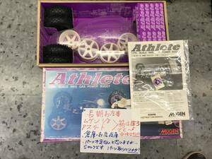  Mugen long time period stock 1/8 Athlete box is is dirty . contents is beautiful hand . number. { Gunma departure }