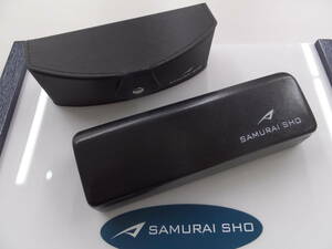 ◆新品入手困難◆サムライ翔　SAMURAISHO　哀川翔　メガネケース　サングラスケース　ボタン式とハード型計2個セット◆