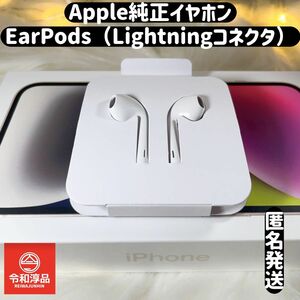 Apple純正イヤホンEarPods（Lightningコネクタ）有線イヤホン