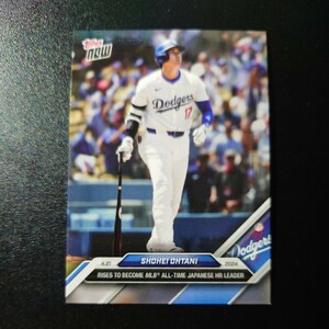 Topps now Shohei Ohtani 大谷翔平 日本人メジャー最多176号ホームランカード Los Angeles Dodgers ドジャース　