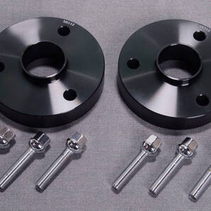 ★送料無料MCC smart スマート 450 451 452ロードスター etc.3穴 ホイールスペーサー 30mm 黒 ロングボルト付き 2個セット