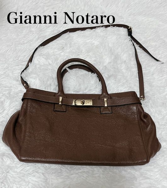 イエナ☆ GIANNI NATARO ジャンニノターロ バックルレザーバッグ