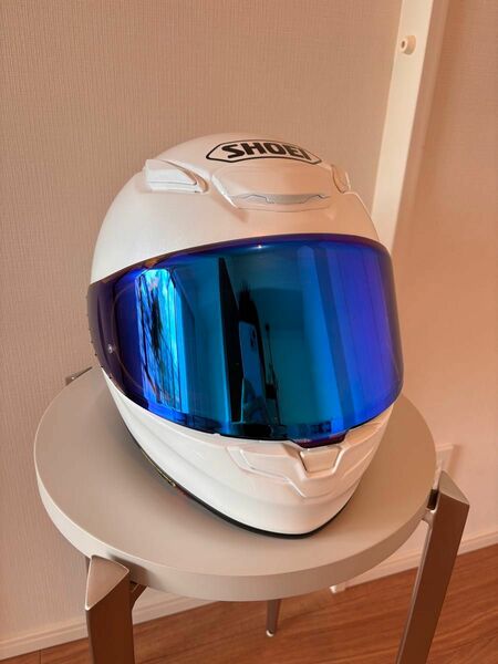 SHOEI Z-8 ホワイト XL ミラーシールド