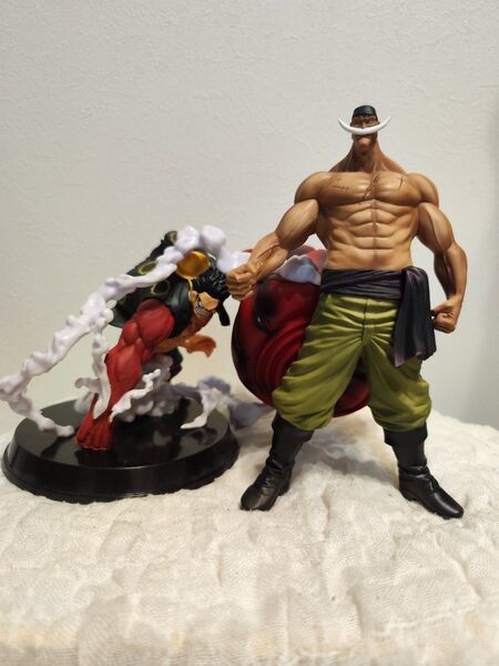 ワンピース モンキーDルフィ【海外製】 ギア4 バウンドマン★白ひげ DXF エドワードニューゲートセット