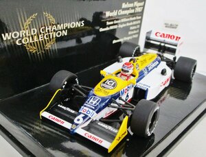 MINICHAMPS ミニチャンプス 1/43 Nelson Piquet World Champion 1987【D】det052828