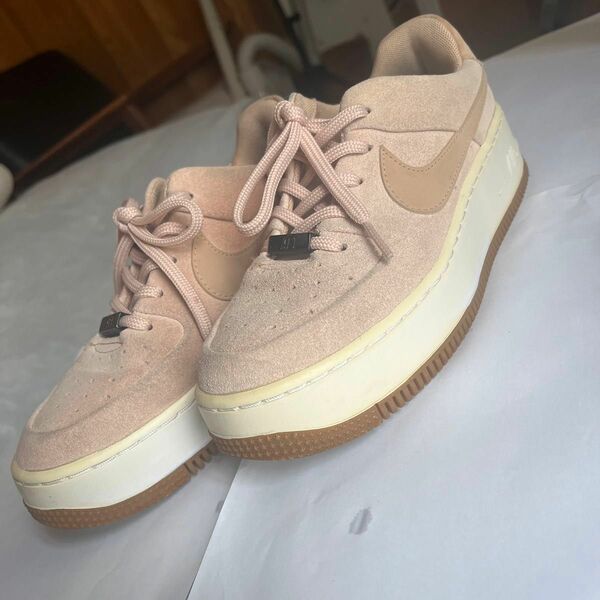 NIKE WMNS AIR FORCE 1 SAGE LOW 23.0cm くすみピンク　エアフォースワン