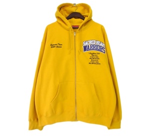 シュプリーム Supreme ■ 24SS 【 Salvation Zip Up Hooded Sweatshirt 】 ルベーション ロゴ ジップアップ トレーナー パーカー w19358