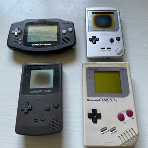 * один иен старт *Nintendo Game Boy Game Boy карман Game Boy цвет Game Boy Advance утиль 