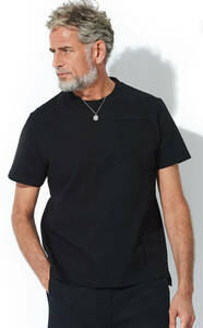 REVENIR スビンギザコットン クルーネックTシャツ 黒 サイズL 短時間1回使用のみの美USED 買えるレオンで購入