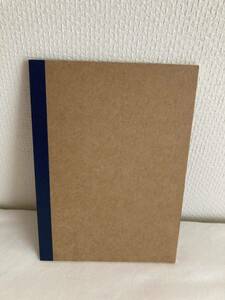 メモ帳　A6サイズ　一冊　30枚　B罫 背表紙 紺色