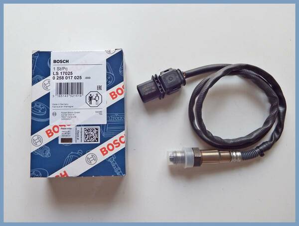【3】 Bosch正規品（ボッシュ）ワイドバンド空燃比センサー（A/Fセンサー）LSU4.9（品番；LS-17025）