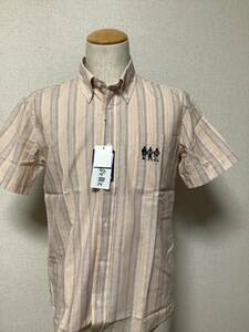 新品未使用　定価9,500円　 Mサイズ 　綺麗な春　カジュアル半袖シャツ　