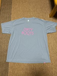  unused *Mountain Research mountain li search T-shirt XL dirty boots