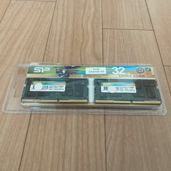 DDR4 2666 ノート PC メモリ 16GBx2枚 デュアルチャンネル 32GB 260Pin 1.2V Mac対応
