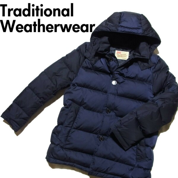 Traditional Weatherwear BEAMS 別注 DERBY ダービー ショート ダウン ジャケット 38 ネイビー トラディショナルウェザーウェア ビームス