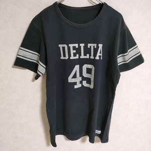 WACKO MARIA DELTA49 サイズM 半袖Ｔシャツ カットソー チャコールグレー ワコマリア 4-0521S F95143