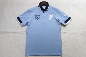 PUMA GOLF プーマゴルフ メンズ 半袖ポロシャツ XL 水色