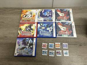 ☆ 3DS ☆ ポケットモンスター ウルトラムーン 他　まとめ売り ニンテンドー3DS ソフト ポケモン アルファサファイア オメガルビー X/Y