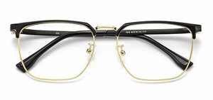 送料無料　超軽量　メガネフレーム　フルリム　チタン　タテ眼鏡　レンズ交換可能 金属フレーム　男女兼用　 sc0259