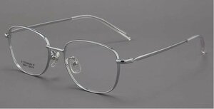 送料無料　超軽量　フルリム　タテ眼鏡　レンズ交換可能　メガネフレーム　金属フレーム　ブルーライトカット　男女兼用　 sc0180