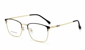 送料無料　超軽量　フルリム　金属フレーム　タテ眼鏡　レンズ交換可能　ブルーライトカット　メガネフレーム　 sc0336