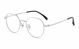送料無料　チタン　メガネフレーム　超軽量　タテ眼鏡　レンズ交換可能 フルリム　金属フレーム　男女兼用　 sc0290