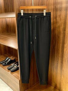 loropiana　ロロピアーナ　メンズ　パンツ　スラックス　ズボン　ジャージ　M-4XL　サイズ選択可能　ブラック　4023