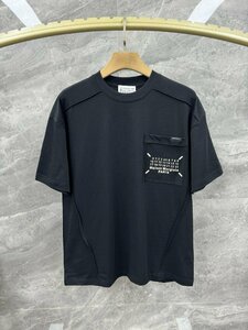 送料無料　Maison Margiela マルタンマルジェラ メンズ　Tシャツ　数字ロゴ　半袖　コットン　M-3XL　サイズ選択可能　MM6　4245