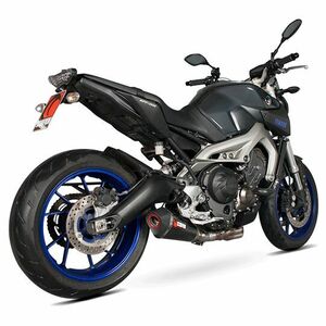 スコーピオン ヤマハ MT-09 セルケトテーパー スリップオンマフラー グロスカーボン RYA93CEO SCORPION YAMAHA 新品 同梱不可