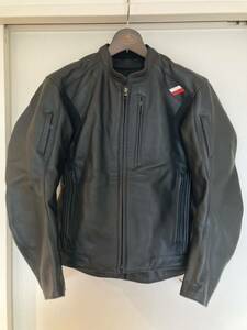 K0713Zsklipto jacket made in Japan KUSHITANI Kushitani bike wear rider's jacket leather jacket leather pants 