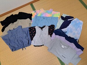  girl 140 set sale 130~140 One-piece T-shirt pants 