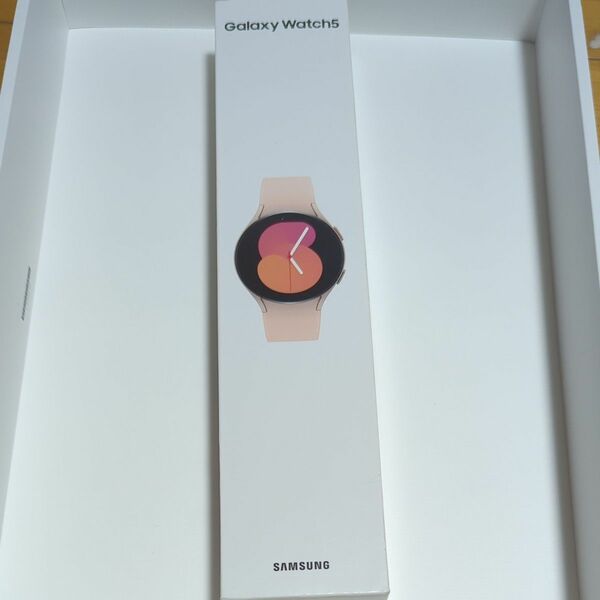 Samsung Galaxy Watch 5 アルミニウムフレーム 40mm ピンクゴールド スマートウォッチ 韓国版 