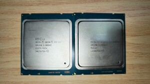 Intel XEON E5-2667 v2 3.30GHz 2個
